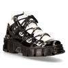 New Rock - MWALL106S4 Baskets à plateforme - Blanc/Noir Product image